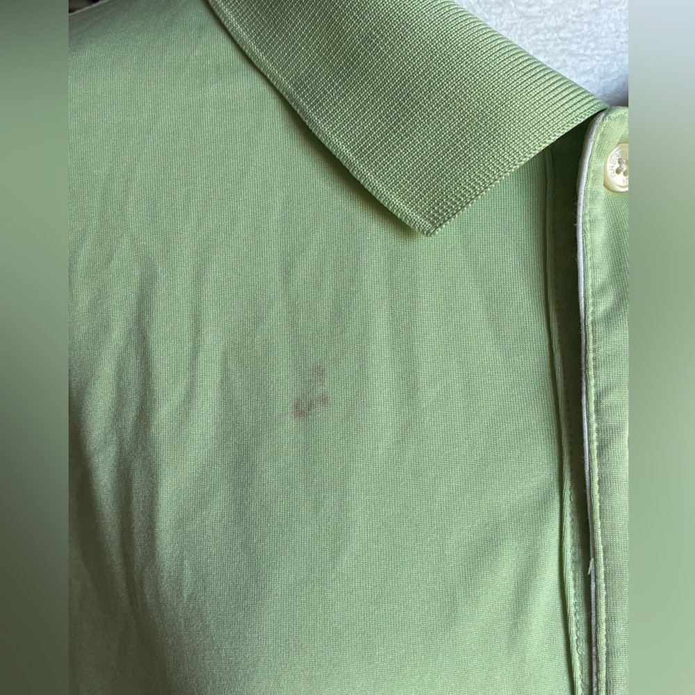 💚 Greg Norman Collection Mint Polo Short-Sleeve Shirt - Picture 3 of 11